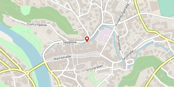 Karte der Umgebung von Nockhergasse 6, 83646 Bad Tölz