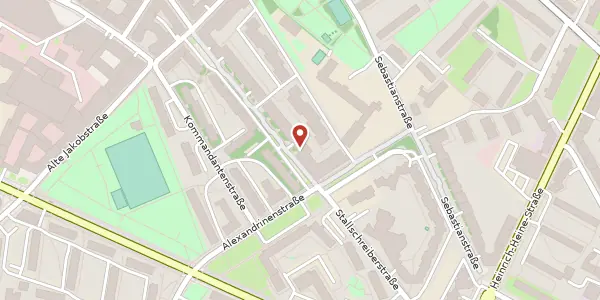 Karte der Umgebung von Stallschreiberstraße 16, 10179 Berlin