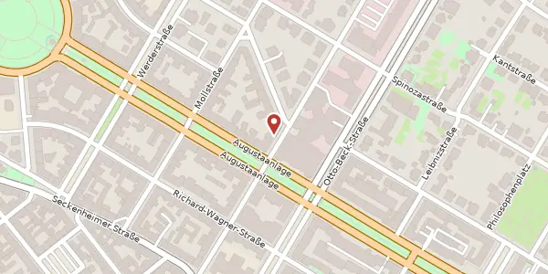 Karte der Umgebung von Karl-Ludwig-Straße 23, 68165 Mannheim