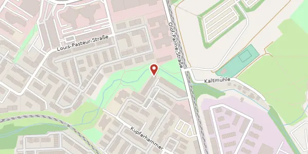 Karte der Umgebung von An den Mühlwegen 24, 60439 Frankfurt