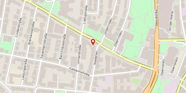 Karte der Umgebung von Bockenheimer Landstr. 33, 60325 Frankfurt