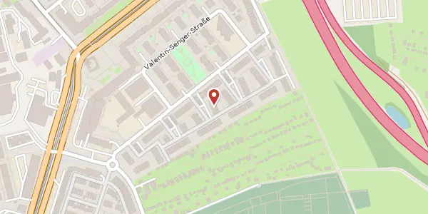 Karte der Umgebung von Dietrich-Bonhoeffer-Weg 27, 60389 Frankfurt