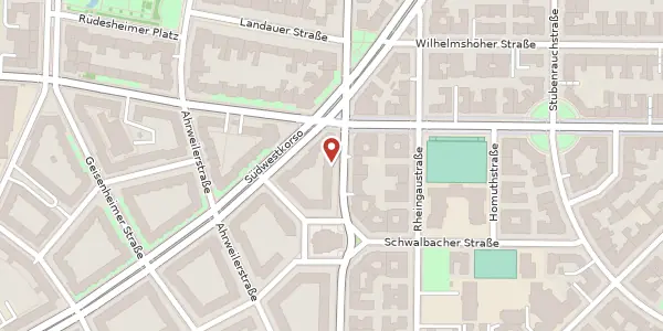 Karte der Umgebung von Laubacher Straße 45, 14197 Berlin