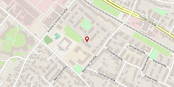 Karte der Umgebung von Wilhelm-Kleinertz-Str. 14, 51149 Köln