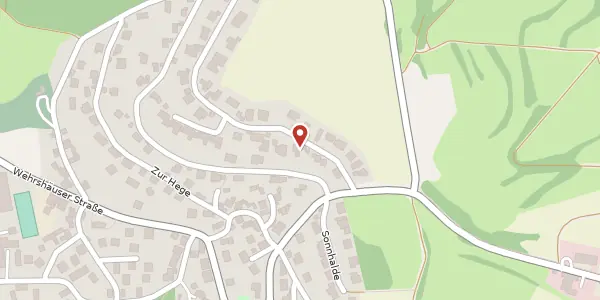 Karte der Umgebung von Auf`m Gebrande 3, 35041 Marburg