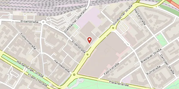 Karte der Umgebung von Goldbacher Str. 23, 63739 Aschaffenburg