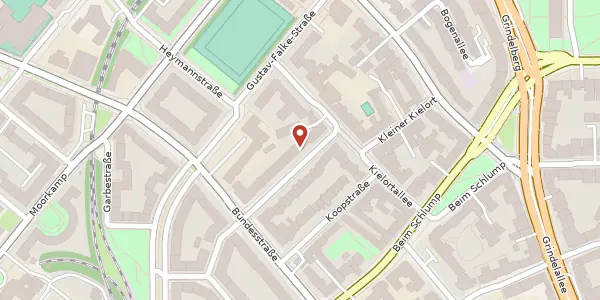 Karte der Umgebung von Kippingstraße 10, 20144 Hamburg