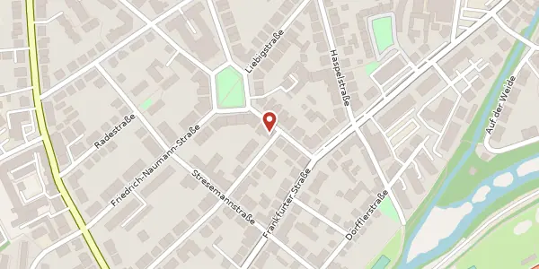 Karte der Umgebung von Schückingstraße 38, 35037 Marburg