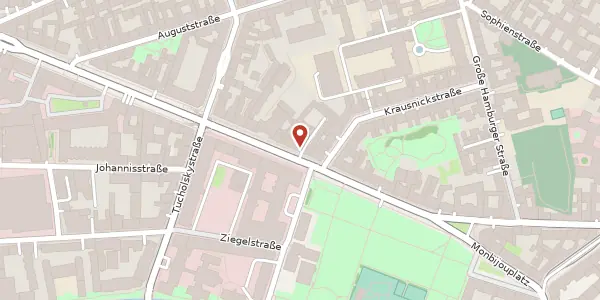 Karte der Umgebung von Oranienburger Straße 27, 10117 Berlin