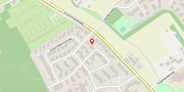 Karte der Umgebung von Bruchfeldweg 40, 48161 Münster