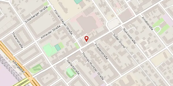 Karte der Umgebung von Dörpfeldstraße 30, 12489 Berlin