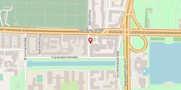 Karte der Umgebung von Richard-Strauss-Str. 3, 50931 Köln