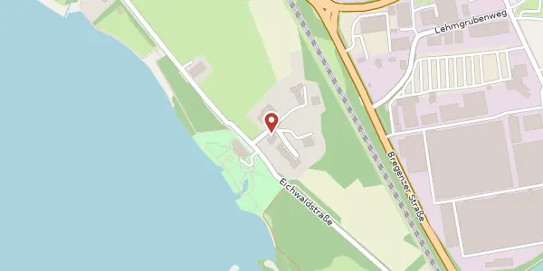 Karte der Umgebung von Leuchtenbergweg 2 a, 88131 Lindau