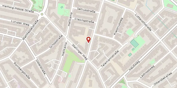 Karte der Umgebung von Schwenckestraße 87, 20255 Hamburg