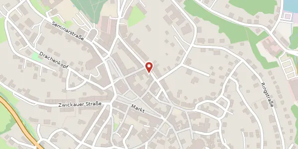 Karte der Umgebung von Ritterstraße 14, 08289 Schneeberg