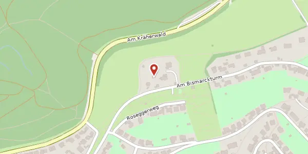 Karte der Umgebung von Am Bismarckturm 15, 70192 Stuttgart