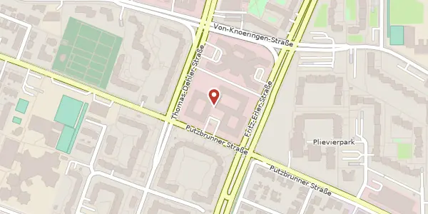 Karte der Umgebung von Putzbrunner Str. 71 - 73, 81739 München