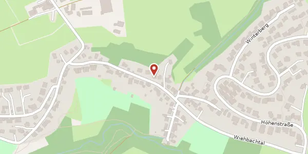 Karte der Umgebung von Biesenbach 32, 51381 Leverkusen
