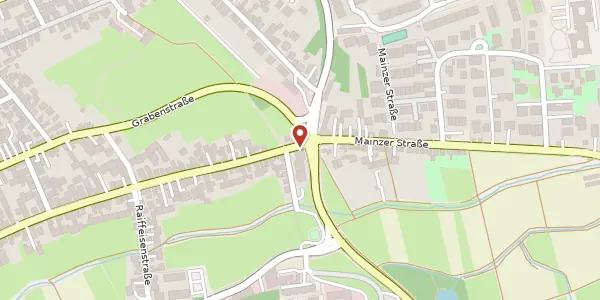 Karte der Umgebung von Mainzer Straße 137c, 55124 Mainz