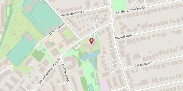 Karte der Umgebung von Emil-Andresen-Straße 5, 22529 Hamburg
