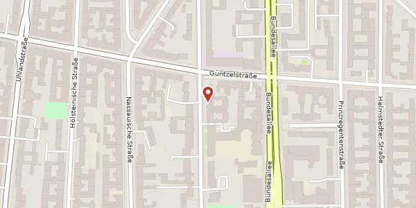 Karte der Umgebung von Landhausstraße 37, 10717 Berlin