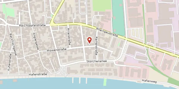 Karte der Umgebung von Möwenstr. 24 A, 65201 Wiesbaden