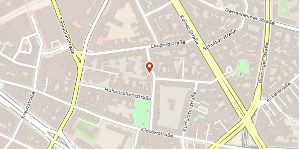 Karte der Umgebung von Stephanienstr. 13, 40211 Düsseldorf