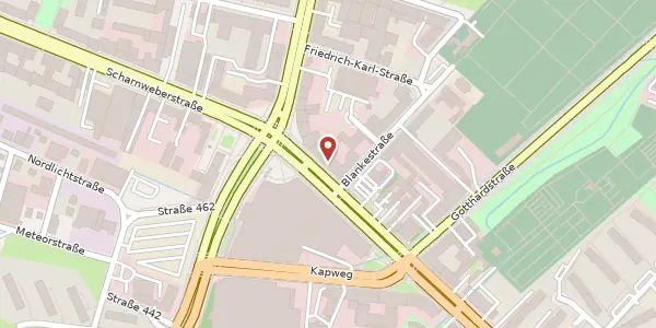 Karte der Umgebung von Scharnweberstraße 14, 13405 Berlin