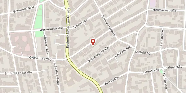 Karte der Umgebung von Fichardstr. 51, 60322 Frankfurt
