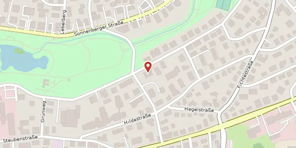 Karte der Umgebung von Parkstr. 16, 65189 Wiesbaden