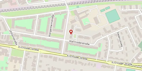 Karte der Umgebung von Wallmodenstraße 41 c, 30625 Hannover