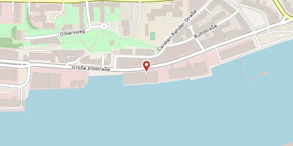 Karte der Umgebung von Große Elbstraße 45, 22767 Hamburg
