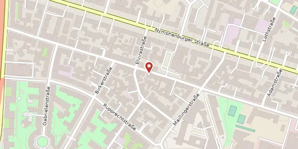 Karte der Umgebung von Blutenburgstr. 29, 80636 München