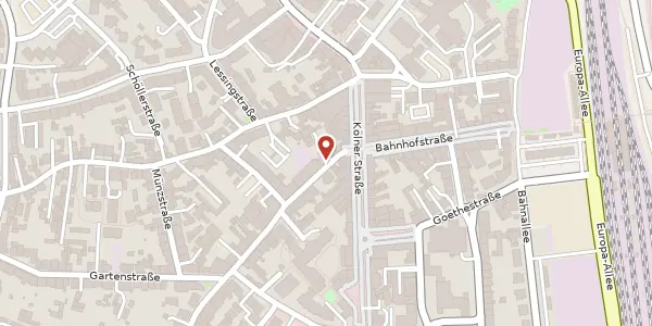 Karte der Umgebung von Birkenbergstr. 4, 51379 Leverkusen