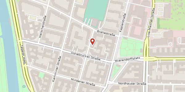 Karte der Umgebung von Tauroggener Straße 15, 10589 Berlin