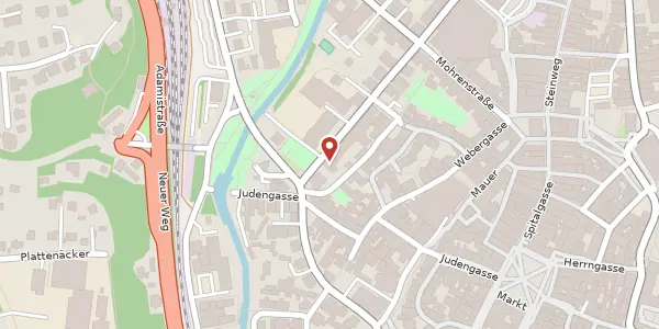 Karte der Umgebung von Löwenstr. 27, 96450 Coburg