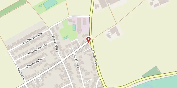 Karte der Umgebung von Heerstr. 35, 53859 Niederkassel