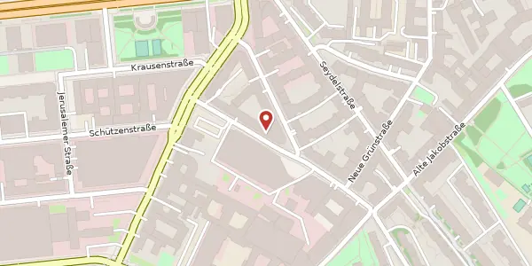 Karte der Umgebung von Kommandantenstraße 75, 10117 Berlin