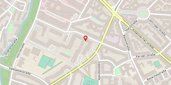 Karte der Umgebung von Rablstr. 26, 81669 München