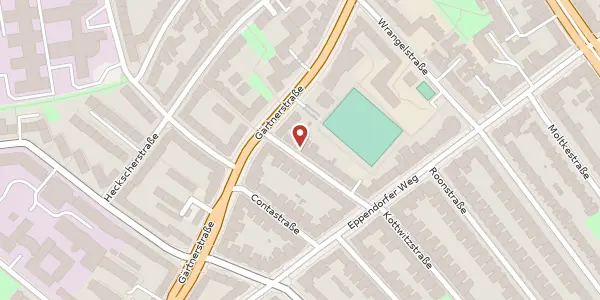 Karte der Umgebung von Kottwitzstraße 62, 20253 Hamburg