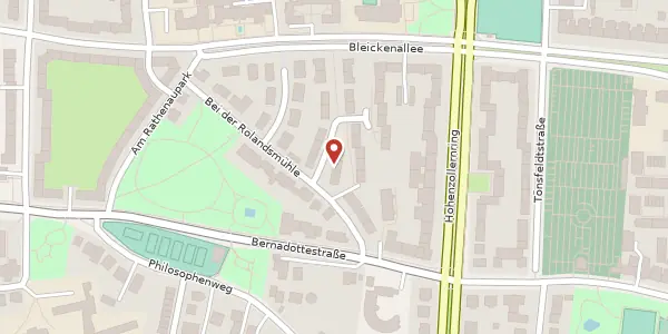 Karte der Umgebung von Rolandswoort 4, 22763 Hamburg