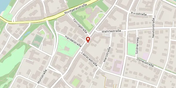 Karte der Umgebung von Ismaninger Str. 124, 81675 München