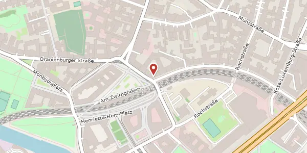 Karte der Umgebung von Dircksenstraße 52, 10178 Berlin