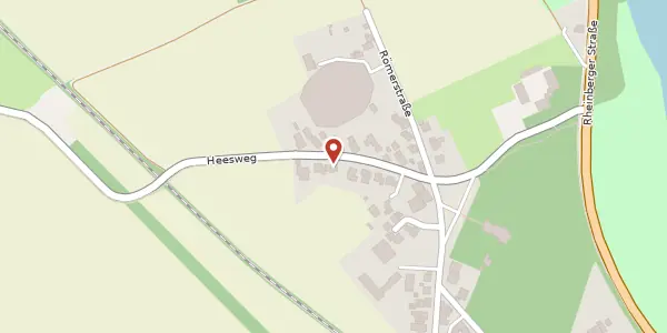 Karte der Umgebung von Heesweg 9, 46509 Xanten