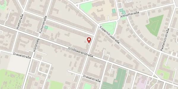 Karte der Umgebung von Heinrich-von-Kleist-Str. 5, 14482 Potsdam