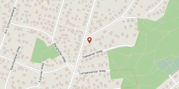 Karte der Umgebung von Grünheider Weg 65, 12589 Berlin