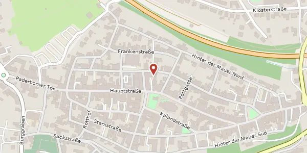 Karte der Umgebung von Hauptstr. 60 c, 34414 Warburg