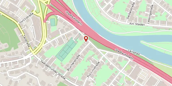 Karte der Umgebung von Blücherstraße 25, 66119 Saarbrücken
