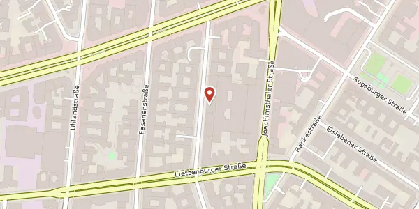 Karte der Umgebung von Meinekestraße 22, 10719 Berlin