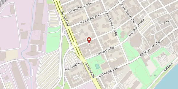 Karte der Umgebung von Emmerich-Josef-Str. 61, 65929 Frankfurt